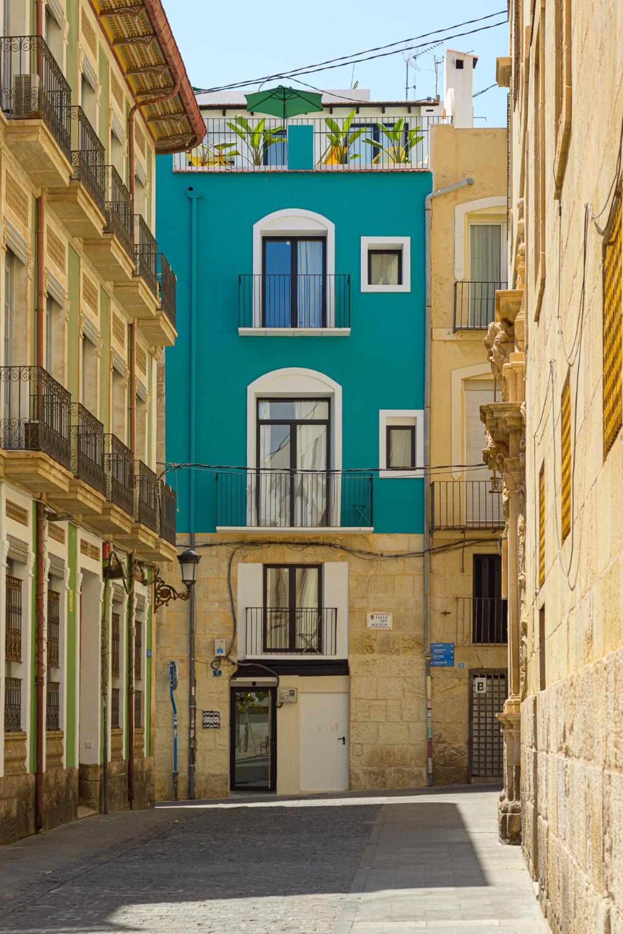 Apartment With Exceptional Charm In Historic Center Of Alicante Buitenkant foto